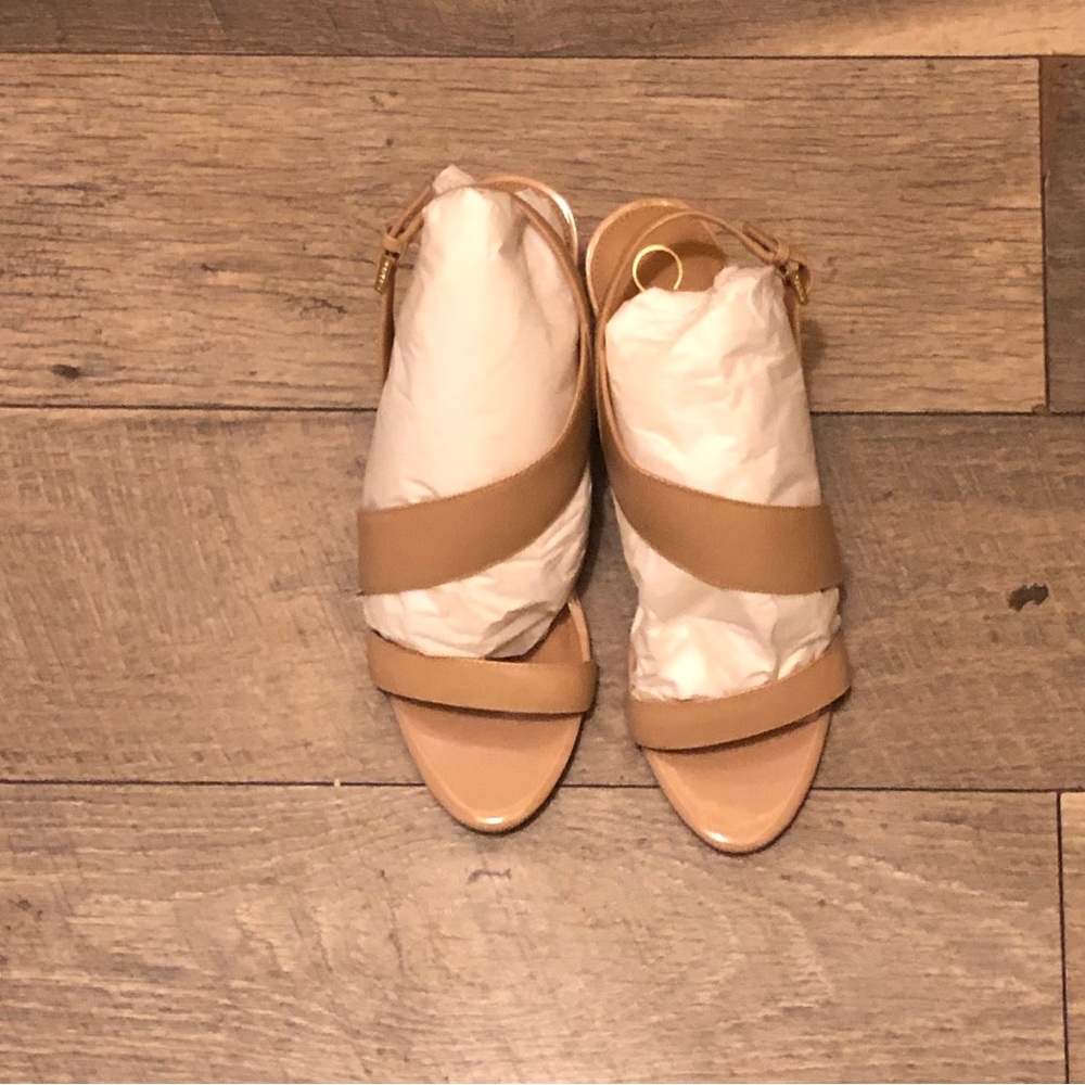 Calvin Klein nude heels